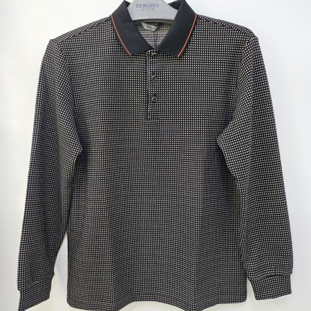 [행복한백화점][세르지오]도뜨무늬 븡액 겨울 티셔츠  stsdkmf4619