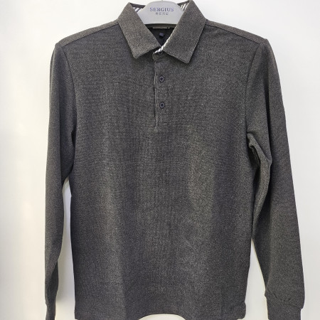 [행복한백화점][세르지오]깨고방 솔리드 네이비  긴팔 티셔츠   stsdkmf4638a