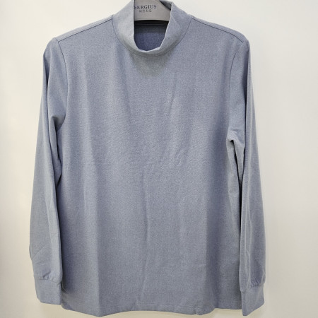 [행복한백화점][세르지오]기모 반폴라 블루 티셔츠 stsdkmf4641