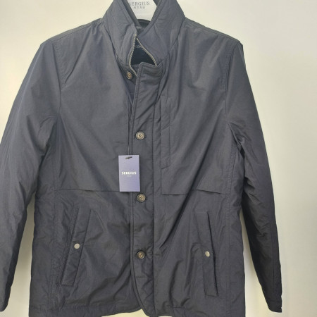 [행복한백화점][세르지오]오리털 사파리형  네이비 점퍼  sjpssme4168a