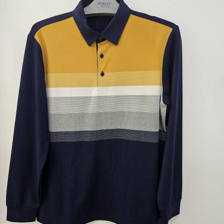 [행복한백화점][세르지오]옐로우 폴리 스판 티셔츠 stsdkme3771a