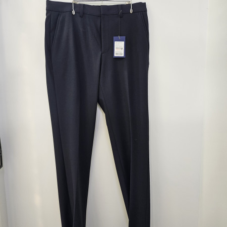 [행복한백화점][세르지오]폴리 레이온 혼방 네이비 밴딩 바지 sptsome4941a