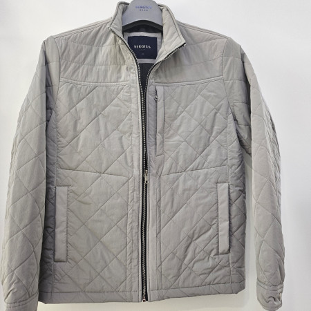 [행복한백화점][세르지오]패딩 퀼팅 베이지 점퍼  sjpssmd1116a