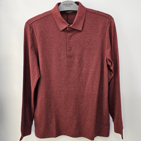 [행복한백화점][세르지오] 긴팔 레드 봄티셔츠  stsdkmg1723