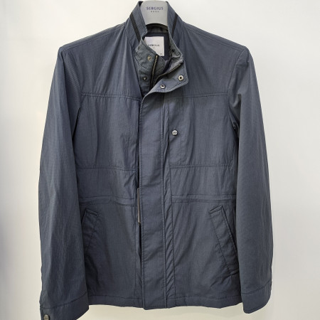 [행복한백화점][세르지오]그레이 사파리 점퍼 sjpssme1113