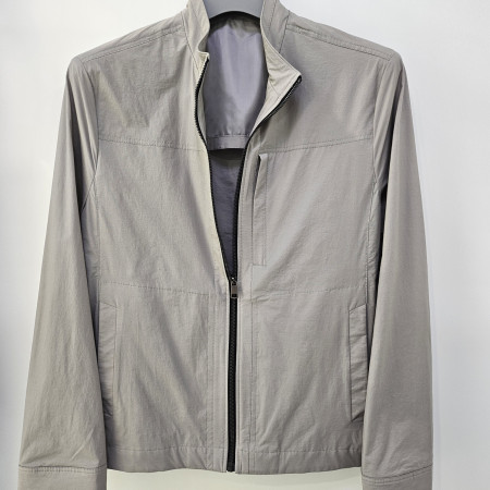 [행복한백화점][세르지오] 베이지  면  여름 점퍼  sjpssme2114