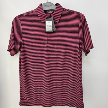 [행복한백화점][세르지오]선염 단가라 반팔 티셔츠 stsdkmf2813a