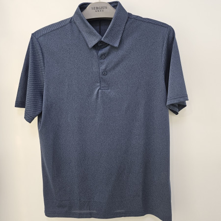 [행복한백화점][세르지오]멜라지 블루 나염 반팔티셔츠 STSDKMD2878