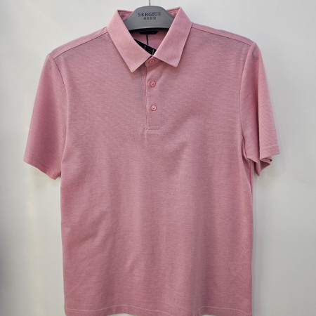 [행복한백화점][세르지오]폴리 면 핑크 반팔 티셔츠  STSDKMD2887