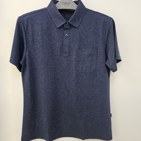 [행복한백화점][세르지오]R/C/P NAVY   네이비  카라 반팔 티셔츠   STSVB2D63014