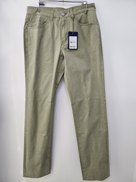 [행복한백화점][세르지오]면스판 올리브 일자  면바지   sptur1d52603