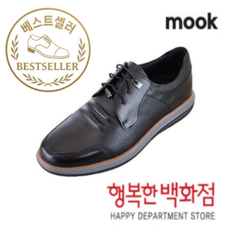 [행복한백화점][무크]mook 남성 캐쥬얼 로퍼 블랙 517HB312201ZA