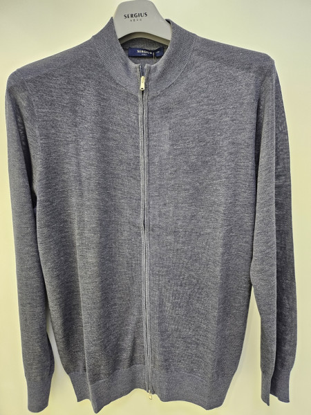 [행복한백화점][세르지오] 냉감  네이비 가디건  sntur1d2512