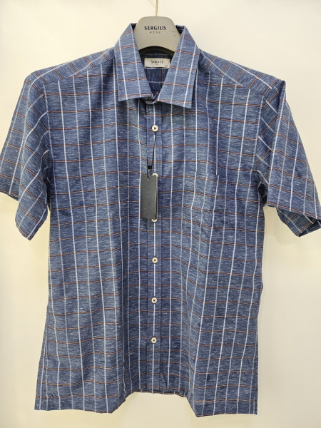 [행복한백화점][세르지오]울린넨 혼방 남방  sytncmh2480