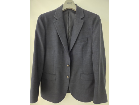 [행복한백화점][세르지오]폴리 스판  네이비 가을 자켓  sjkur3d7400a