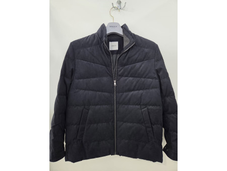 [행복한백화점][세르지오] 구스 다운 네이비 점퍼  sjpssmf4161a