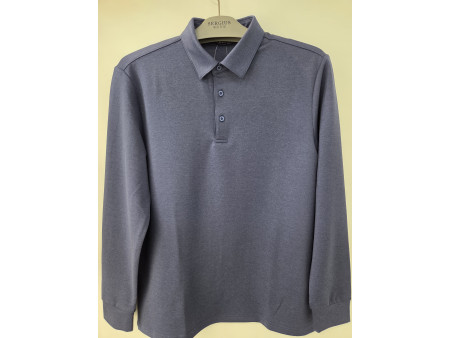 [행복한백화점][세르지오]폴리 스판 블루 티셔츠  stsdk3s8487a