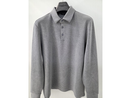 [행복한백화점][세르지오]폴리기모 스판 그레이 티셔츠 stsdk3d8495a