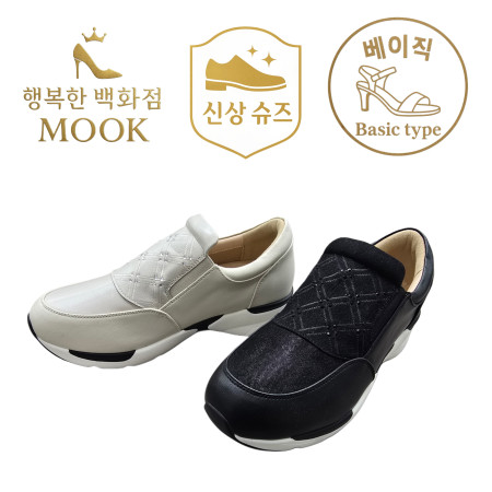 [행복한백화점][무크]mook 여성 캐쥬얼 밴딩 스니커즈 516HB422304
