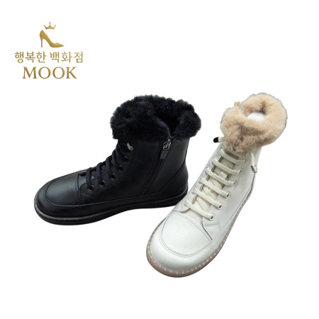 [행복한백화점][무크]mook 여성 캐주얼 퍼 스니커즈 부츠 516HB522651
