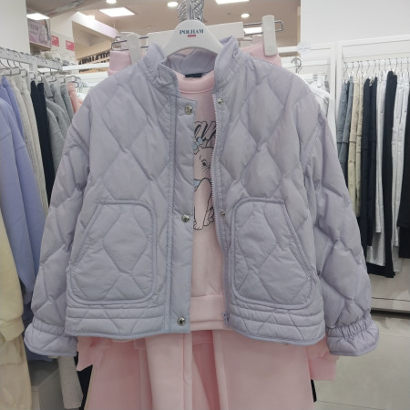 [행복한백화점][폴햄키즈]여아덕화이버경렁패딩점퍼pkf4jp2010