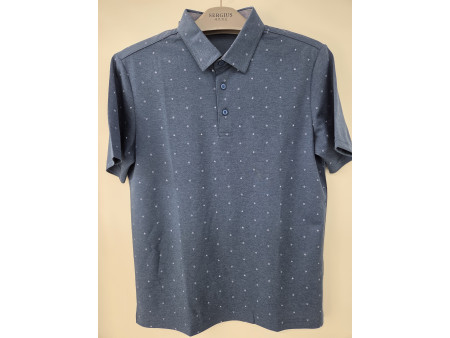 [행복한백화점][세르지오]면, 폴리 ,레이온 혼방 그린 반팔 티셔츠 stsdk3c 6535  6518