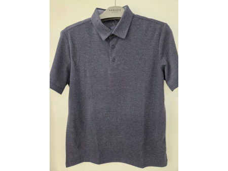 [행복한백화점][세르지오]면 ,폴리 네이비 반팔 티셔츠 stsdk3c 6537 6520 