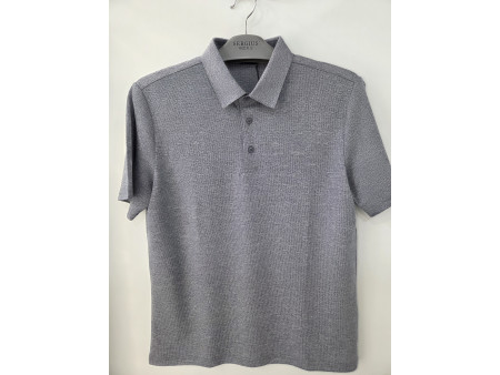 [행복한백화점][세르지오]레이온 ,면 ,폴리 혼방 그레이 반팔 티셔츠  STSDK3C 6507