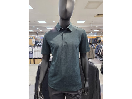 [행복한백화점][세르지오]면 ,레이온 그린 반팔 티셔츠 stsdk3c 6514