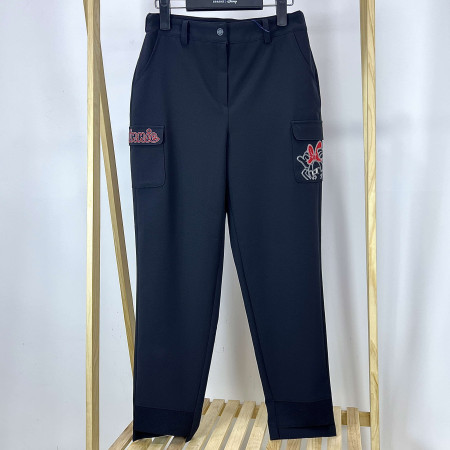 [행복한백화점][디즈니골프]사이드 포켓 포인트 일자핏 팬츠 블랙 여성 바지 DO1LPA002