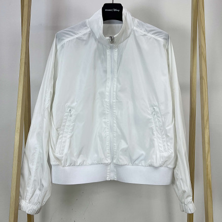 [행복한백화점][디즈니골프]SS 세미오버핏 숏기장 바람막이 점퍼 화이트 여성 DO1LJP001