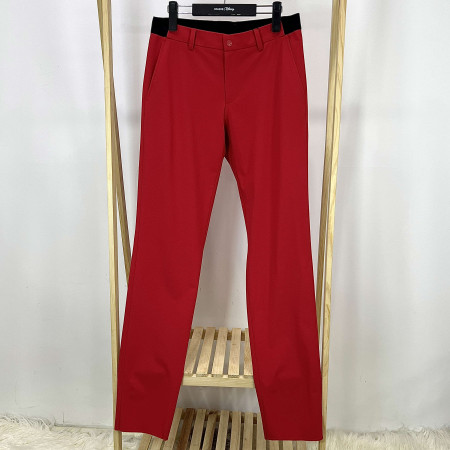 [행복한백화점][디즈니골프]허리밴드 베이직 팬츠 레드 남성 바지 DO1MPA001