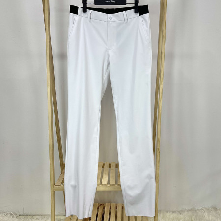 [행복한백화점][디즈니골프]허리밴드 베이직 팬츠 화이트 남성 바지 DO1MPA001