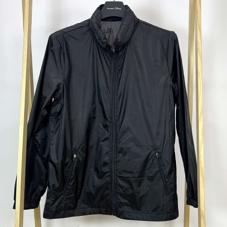 [행복한백화점][디즈니골프]SS 베이직 바람막이 점퍼 블랙 남성 DO1MJP003