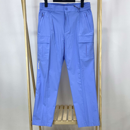 [행복한백화점][파사디]허리밴드 우븐 카고 조거 팬츠 블루 남성 바지 Q24MSL456M