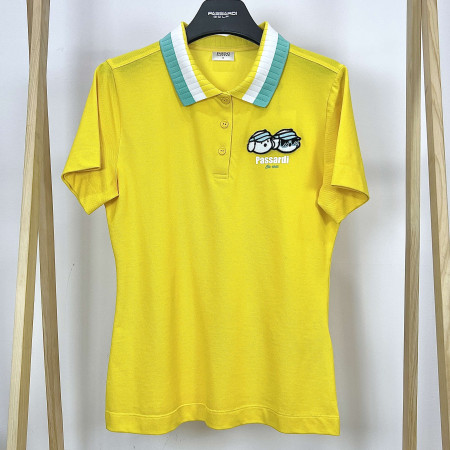 [행복한백화점][파사디]요꼬에리 반팔 PK 티셔츠 옐로우 여성 P24MTT171H