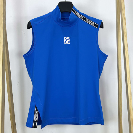 [행복한백화점][파사디]옆트임 냉감 민소매 티셔츠 마린블루 여성 P24MTL181H