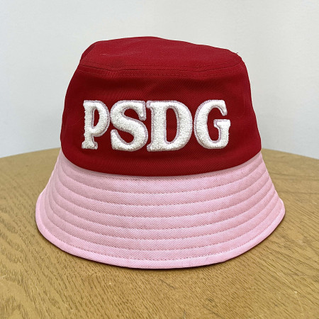 [행복한백화점][파사디]투톤 버킷햇 벙거지 모자 레드 여성 PSFAH913M