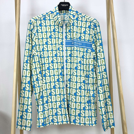 [행복한백화점][파사디]여름 고신축성 저데니아 저지 티점퍼 스카이블루 남성 Q24MTJ081M