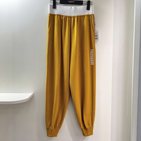 [행복한백화점][파사디]조거핏 니트 팬츠 머스타드 여성 간절기 바지 P24FSL509S