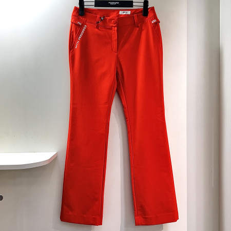 [행복한백화점][파사디]스컬 장식 벨트 부츠컷 팬츠 오렌지 여성 바지 P24FSL504X