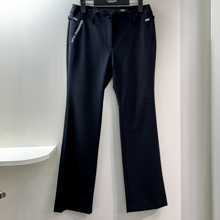 [행복한백화점][파사디]스컬 장식 벨트 부츠컷 팬츠 블랙 여성 바지 P24FSL504X