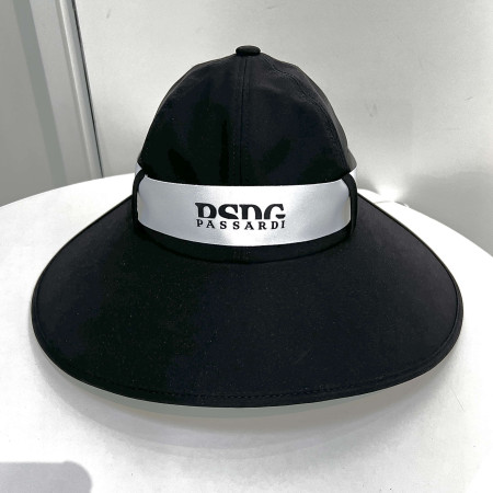 [행복한백화점][파사디]간절기 롱 라운드 버킷햇 블랙 여성 골프 모자 PTSAH910M