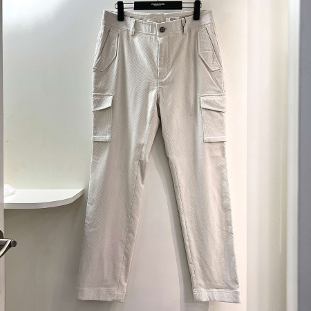 [행복한백화점][파사디]코듀로이 팬츠 아이보리 남성 바지 Q24FSL402M