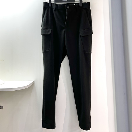 [행복한백화점][파사디]스컬 카고 조거핏 팬츠 블랙 남성 바지 Q24FSL404X