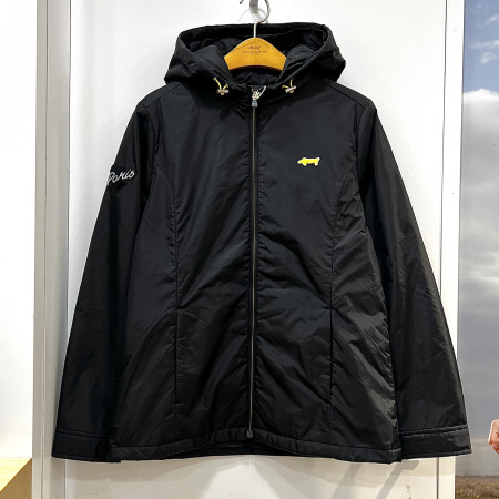 [행복한백화점][루이까스텔]후드 집업 패딩 점퍼 블랙 여성 7LDJP904