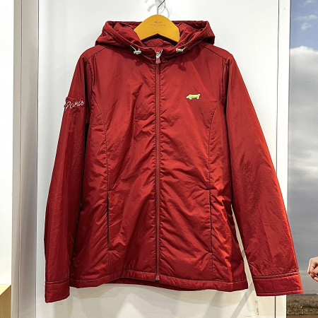 [행복한백화점][루이까스텔]후드 집업 패딩 점퍼 오렌지 여성 7LDJP904