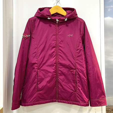 [행복한백화점][루이까스텔]후드 집업 패딩 점퍼 핑크 여성 7LDJP904