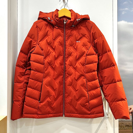 [행복한백화점][루이까스텔]후드탈부착 튜브 구스다운 점퍼 오렌지 여성 7LDJP002