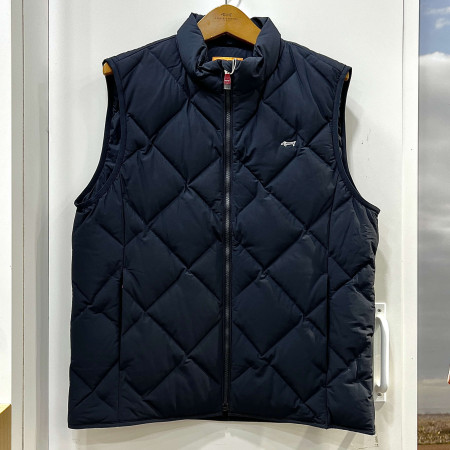 [행복한백화점][루이까스텔]다이아몬드 제직 튜브 덕다운 조끼 네이비 남성 7MDJP905